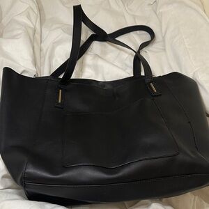 Elegant Black Tote Bag